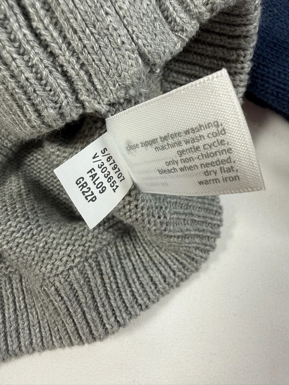 NWT OLD NAVY Y2K Varsity Sweater Hoodie Toddler 3-6M‎ Zip Up Rugby Preppy NEW